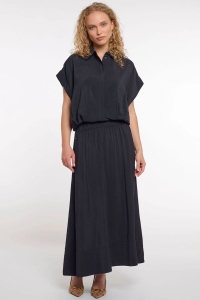 SPÓDNICA TOSCA - GRANATOWY