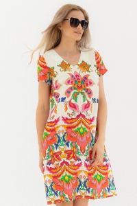 SUKIENKA FAVORE - KWIATY