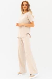 SPODNIE PAYETTE - BEŻOWY