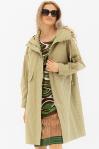 PŁASZCZ LARA - KHAKI